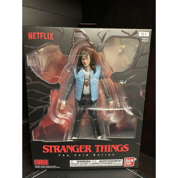 Bandai Eddie Munson Figure NETFLIX Season 4 The Void Series Stranger Things NEW - Picture 1 of 5